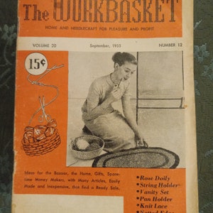 September 1955  The Workbasket issue