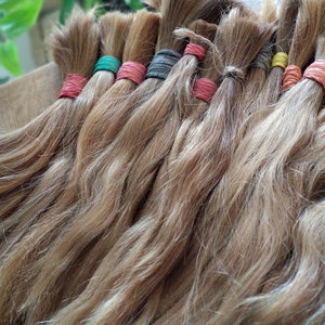 European human hair dreadlocks medium blonde / dread extensions / extensions image 4