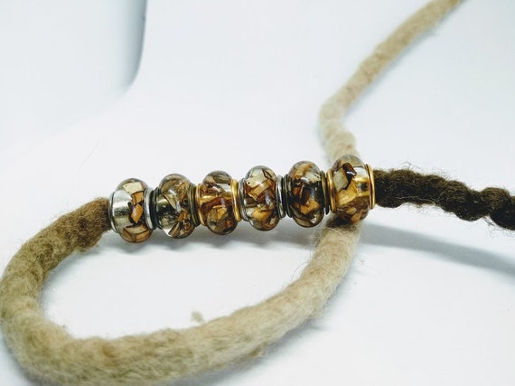 fragrance and peoniesnatural pearlsdreadbeads dreadlock beadsbeard beadsdreadlock beads Dreadbeads m