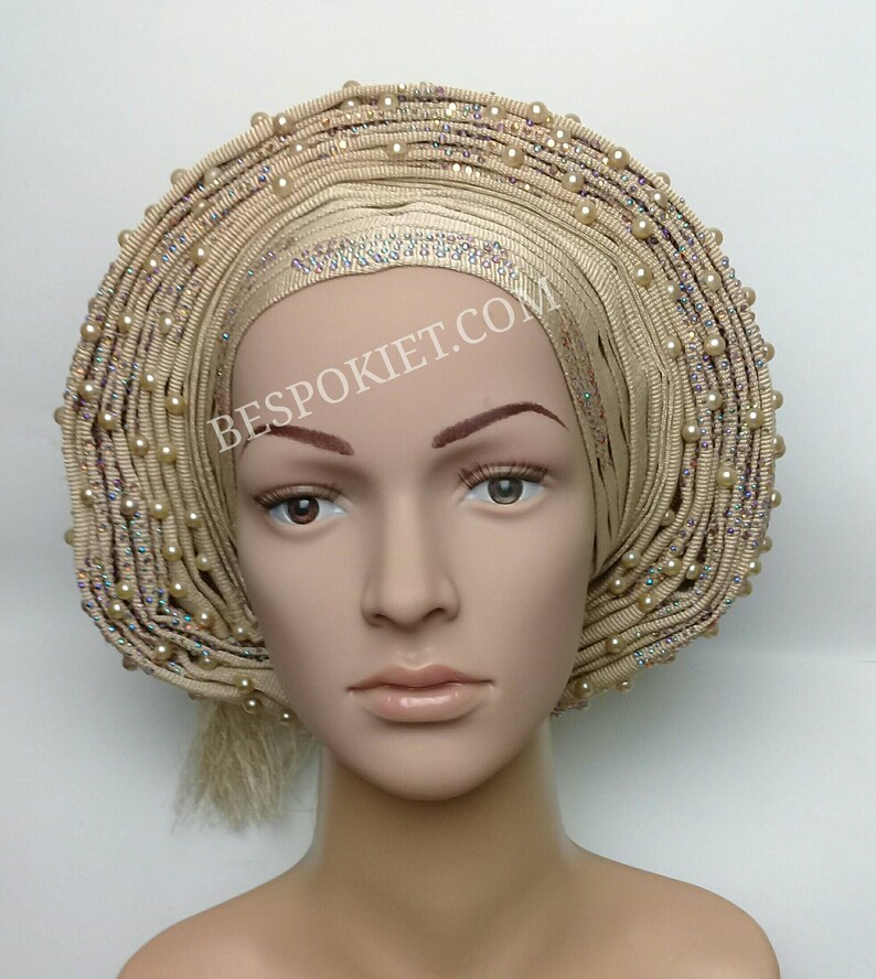 AutogeleCustom made Ready to wear gele aso oke gele auto gele ready to tie gele pleated gele AVAILABLE in any colour
