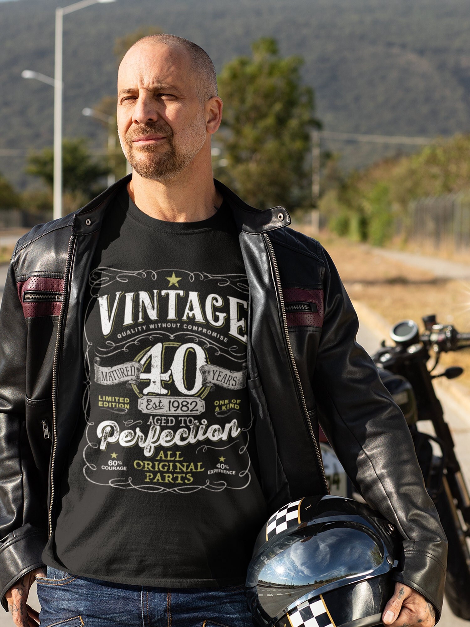 mens 40th birthday shirt