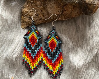 Beaded earrings