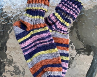 Hand-knitted Socks