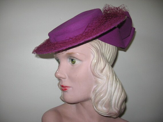 RESERVED / Balance Due Listing / 1940's Tilt Toppe