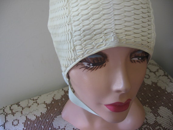 CLEARANCE / Vintage Swim Cap / SUNWEAR / Natural /