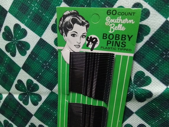 Vintage Bobby Pins / 60 Count / Southern Belle / … - image 1