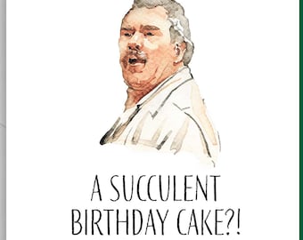 Funny Birthday Card, Rude Birthday Card, Succulent Chinese Meal Meme, What Is The Charge, Meme Birthday Card, Funny Gift