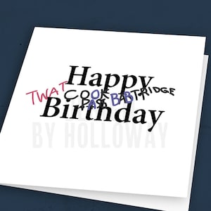 Alan Partridge Birthday Card: Cook Pass Babtridge