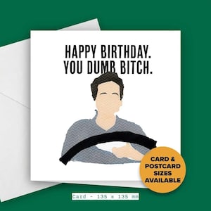 Always Sunny In Philadelphia You Dumb Bitch / Funny birthday card / Greeting Birthday Card / Christmas