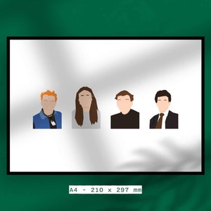The Young Ones | Rik Mayall | Adrian Edmondson | Minimal Artwork Poster