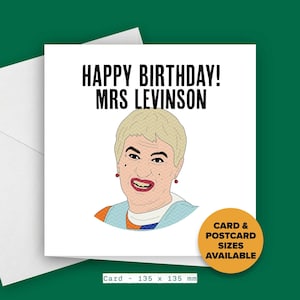 The League of Gentlemen card Iris | Les Mcqueen | Birthday |  Greetings Card