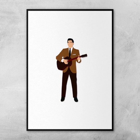 Elvis Presley Stamp Poster In A3 A4 Elvis Poster
