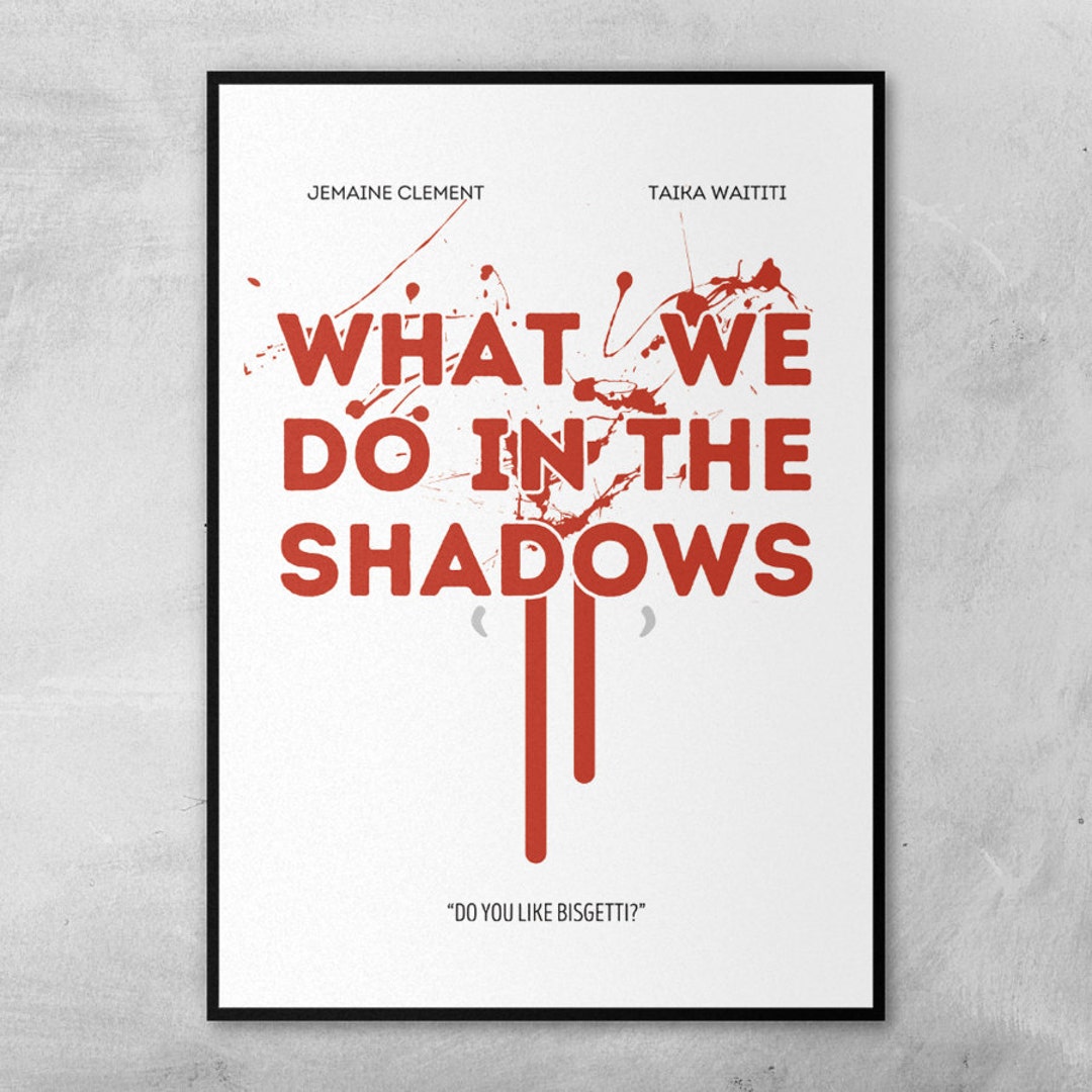 What We Do in the Shadows | Minimal Artwork Posterfilm Print | Film Art ...