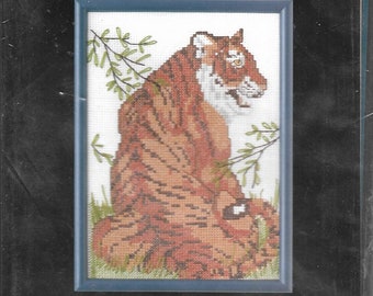 Vintage Golden Bee Cross Stitch Kit 60358: Tiger. New in Package.