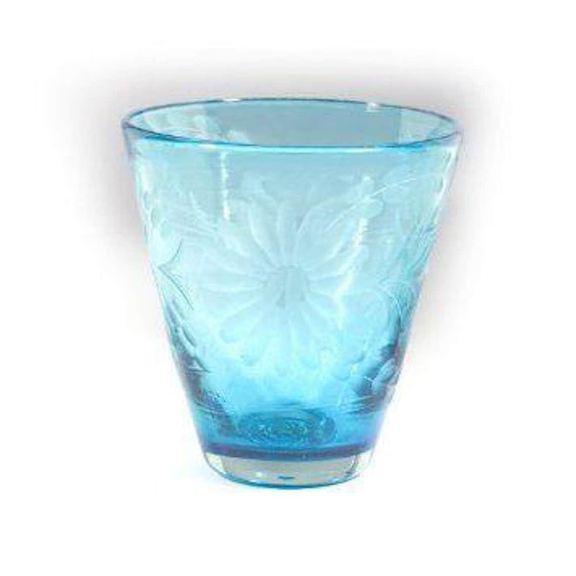 Stemless Italian Wine Glass Etsy