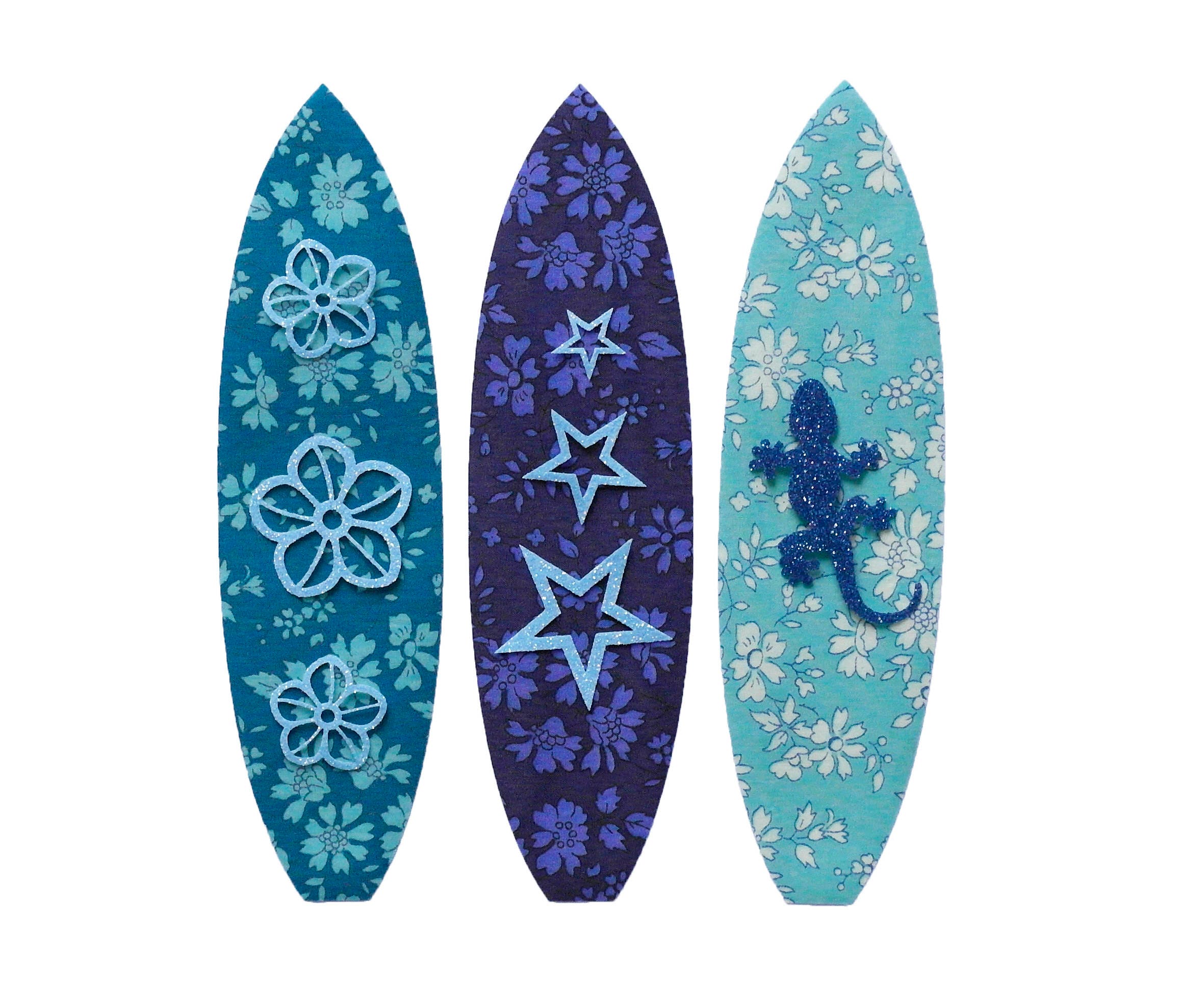 Blue surfboard surf surfing Patch Iron On Applique Liberty Etsy