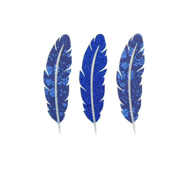 Feathers for customize clothing, feather Liberty fabric and glitter Liberty Capel