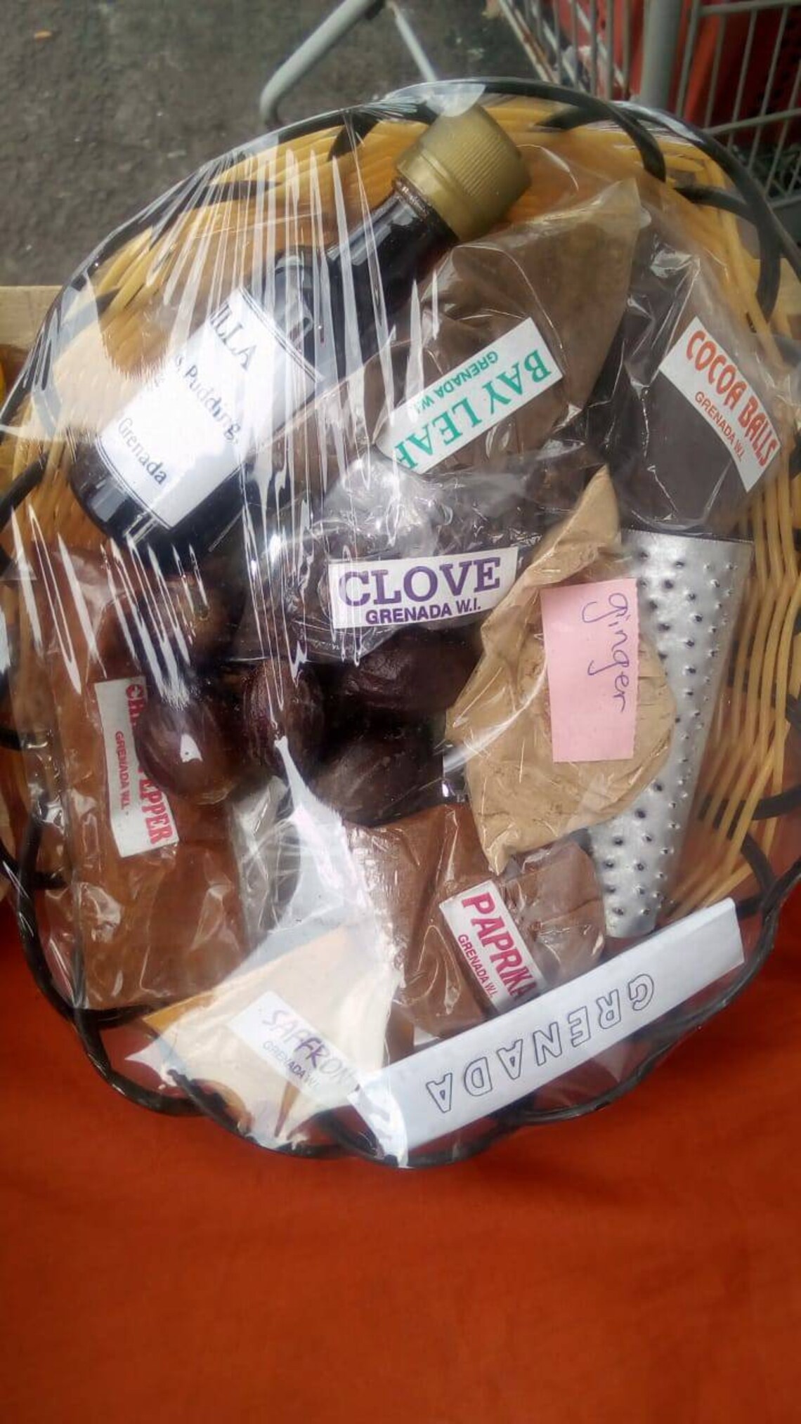 Organic Grenadian Spices and Spice Gift Basket. 100 Made in Etsy