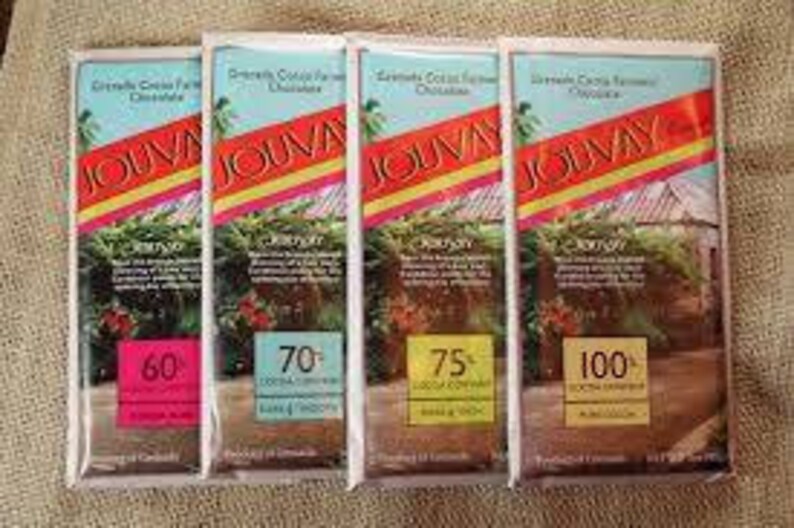 Organic Grenada Jouvay Products: Cocoa Nibs, Cocoa Powder, Chocolate. Product of Grenada image 4