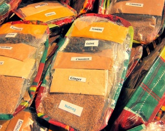 All Tingz Grenada Spice Gift Basket.  PRODUCT OF GRENADA