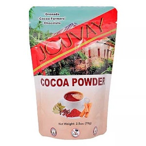 Organic Grenada Jouvay Products: Cocoa Nibs, Cocoa Powder, Chocolate. Product of Grenada image 1