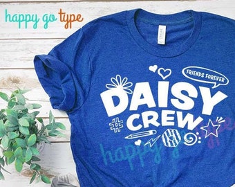 Girl Scout Daisy Crew Shirt Design #17 - Instant download - Digital file svg or pdf