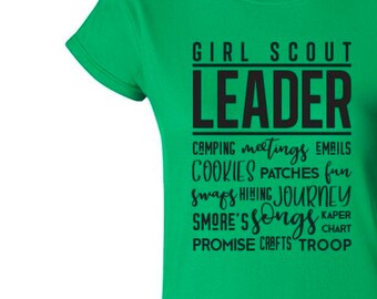 Girl scout leader | Etsy