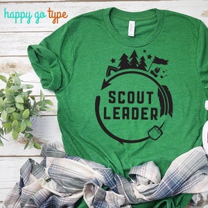 Girl Scout or Boy Scout Leader Shirt Design 40 Instant - Etsy
