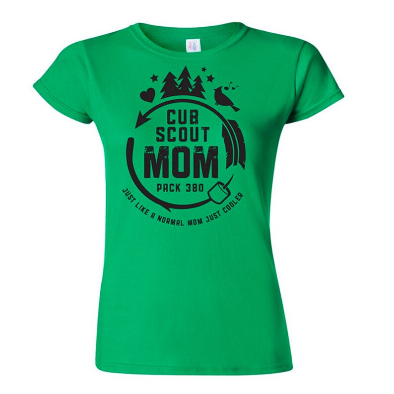 Cub Scout Mom Shirt Design 15 Custom Pack Number Digital | Etsy