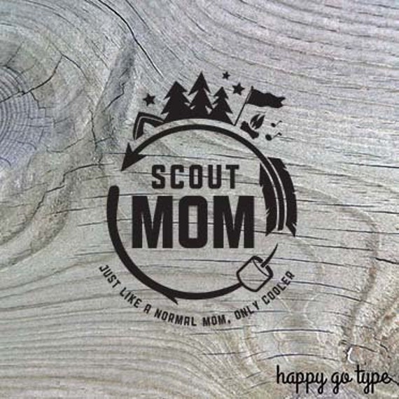 Download Girl Or Boy Scout Mom Shirt Design 53 Instant Download Etsy