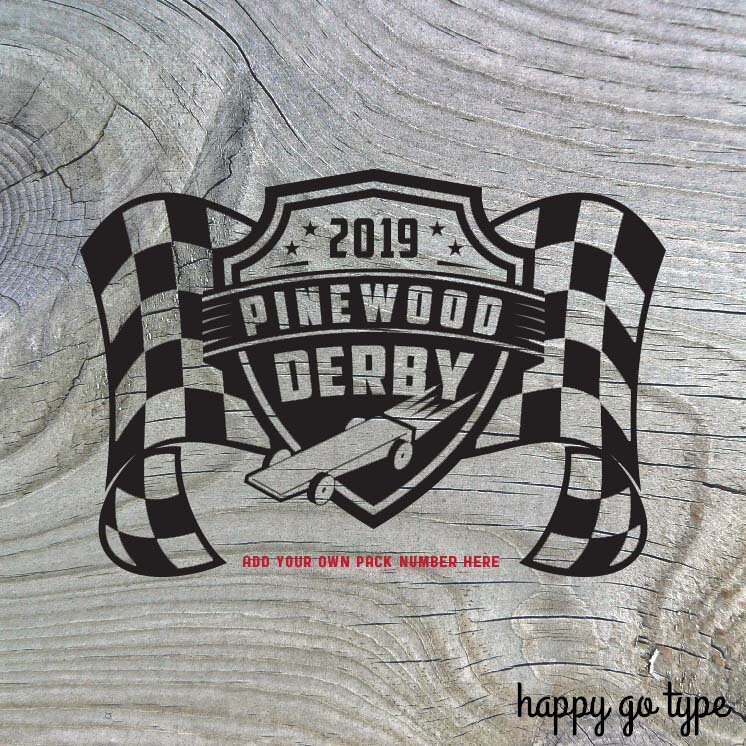 Pinewood Derby Shirt Design 38 Instant download pdf & svg Etsy