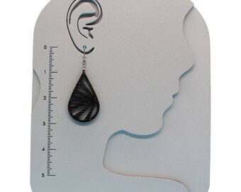 Wood Earrings | Multiple Color Options | Laser Cut