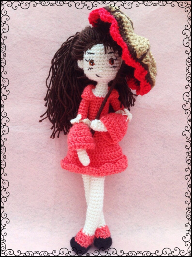 PATTERN Girl With Umbrella