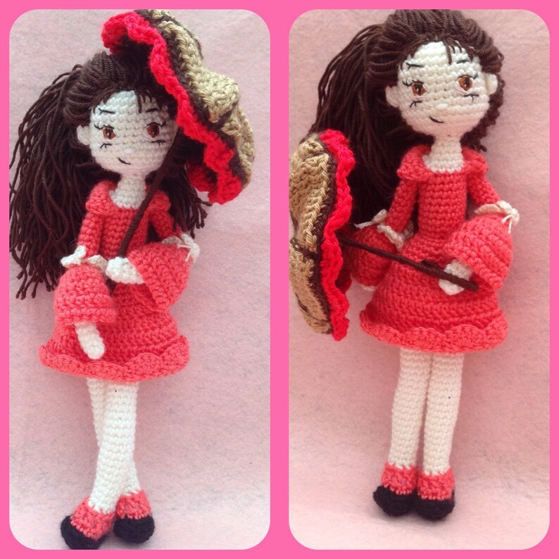 PATTERN Girl With Umbrella