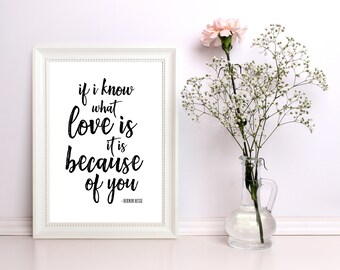 Si sé lo que es el amor... Signo digital