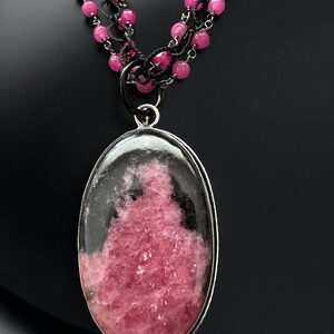Rhodonite necklace