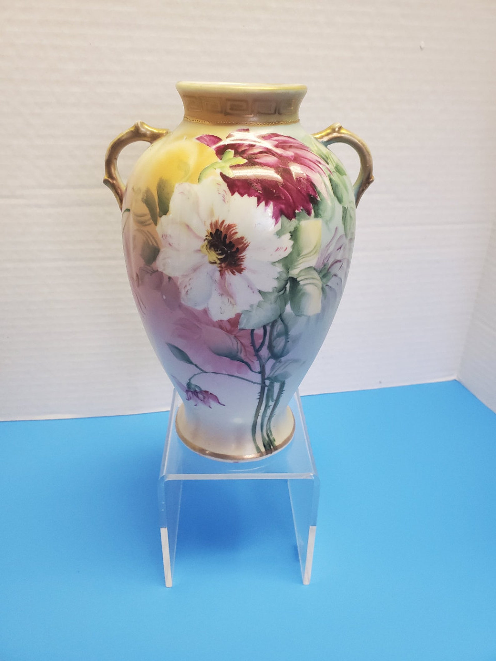 Imperial Nippon Hand Painted Vase Etsy Denmark