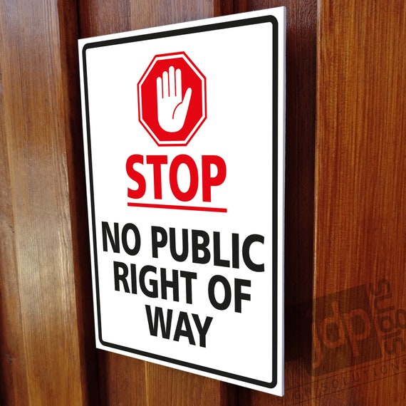 Private Property, No Entry, No Public Access, No Right Of Way, CCTV In - Foto 2