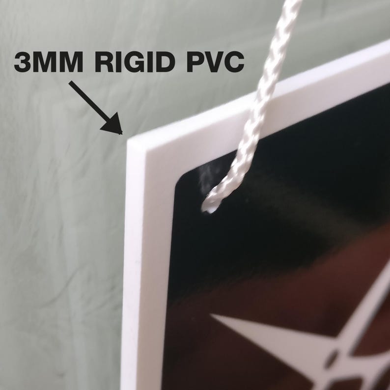 Open and Closed 3mm Rigid Hanging Sign 65mm X 240mm, Shop Window Door ...