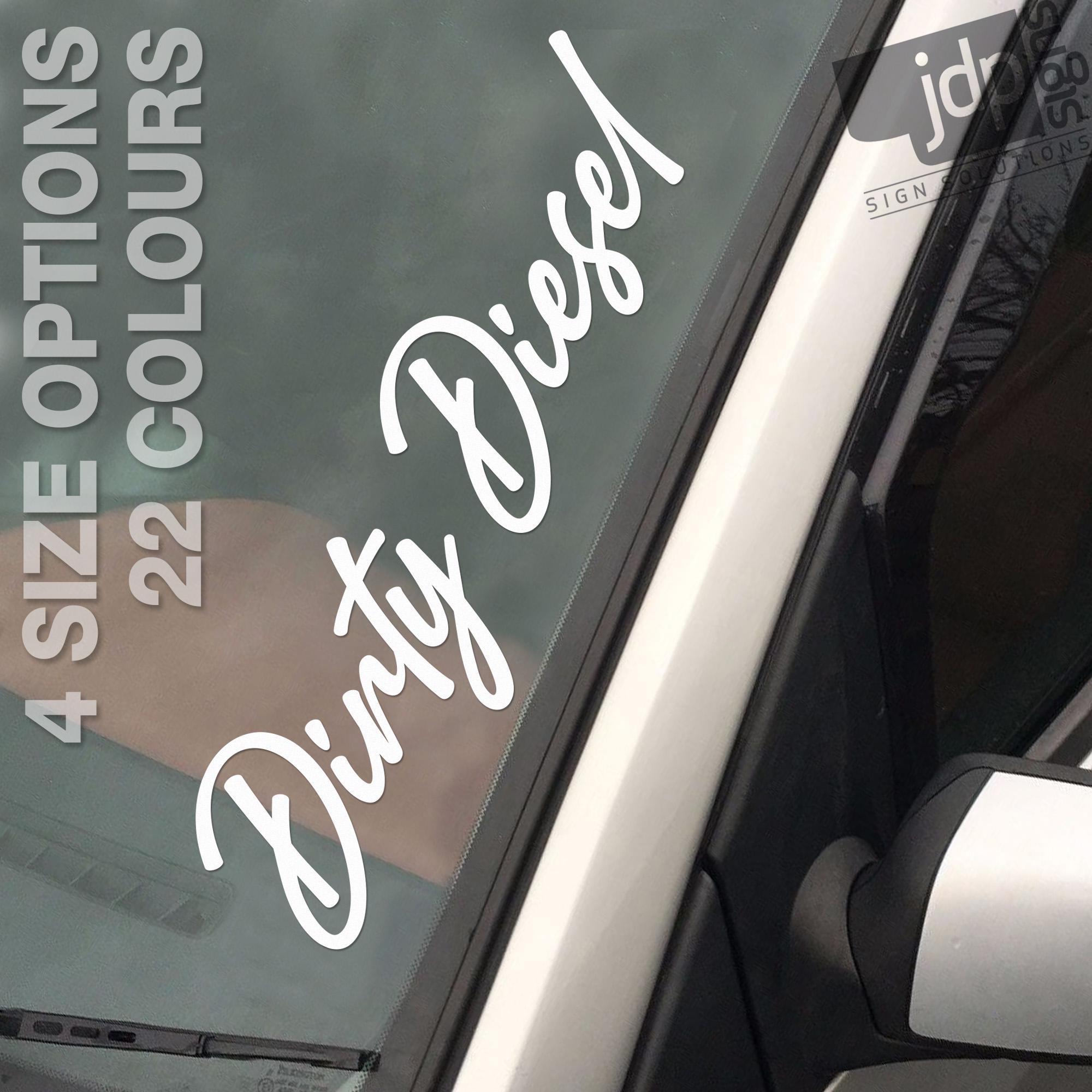 Dirty Diesel - Adesivo/Decalcomania In Vinile Di Alta Qualità - Foto 4