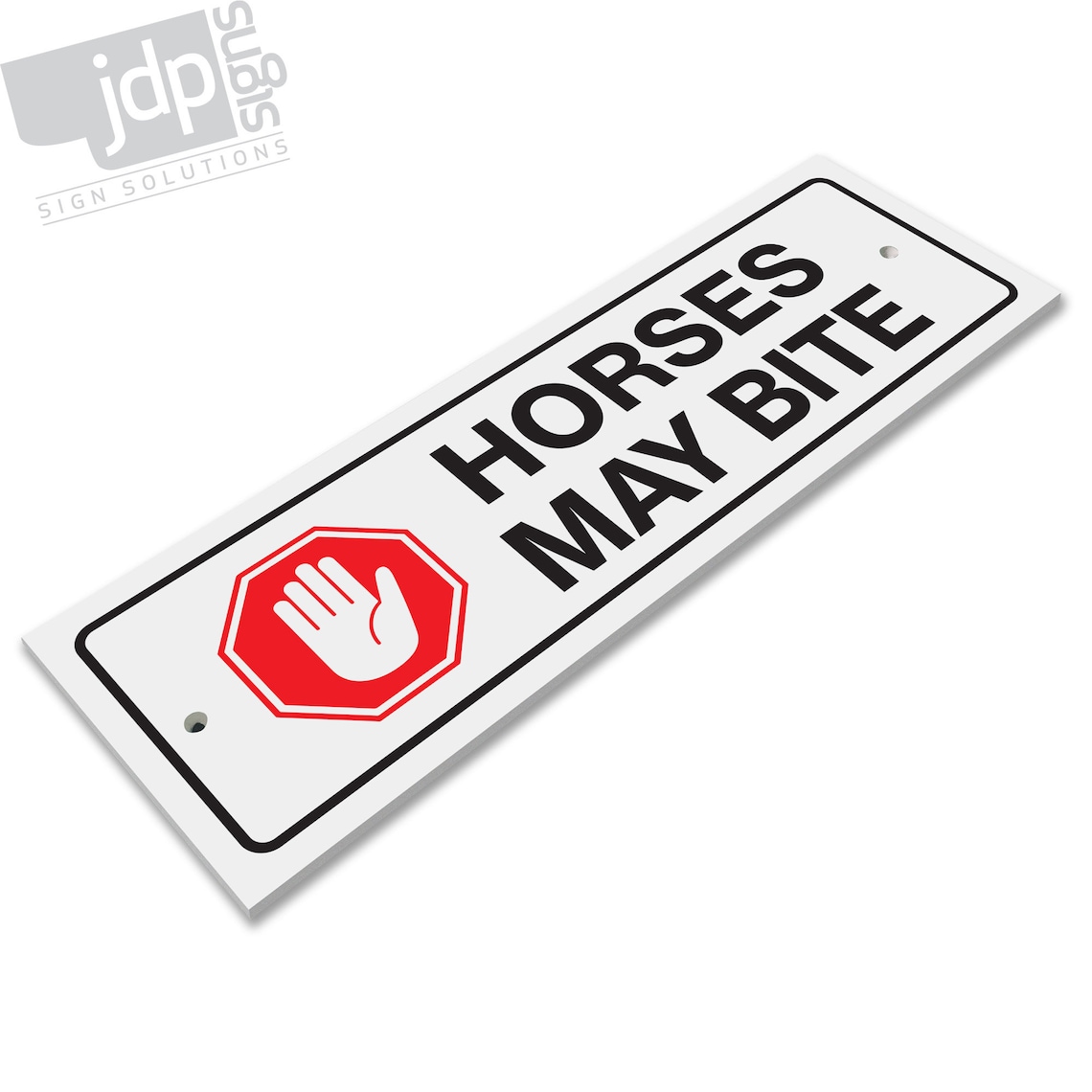 Caution Horses May Bite Warning Sign 3mm Rigid PVC Board Sign - Etsy