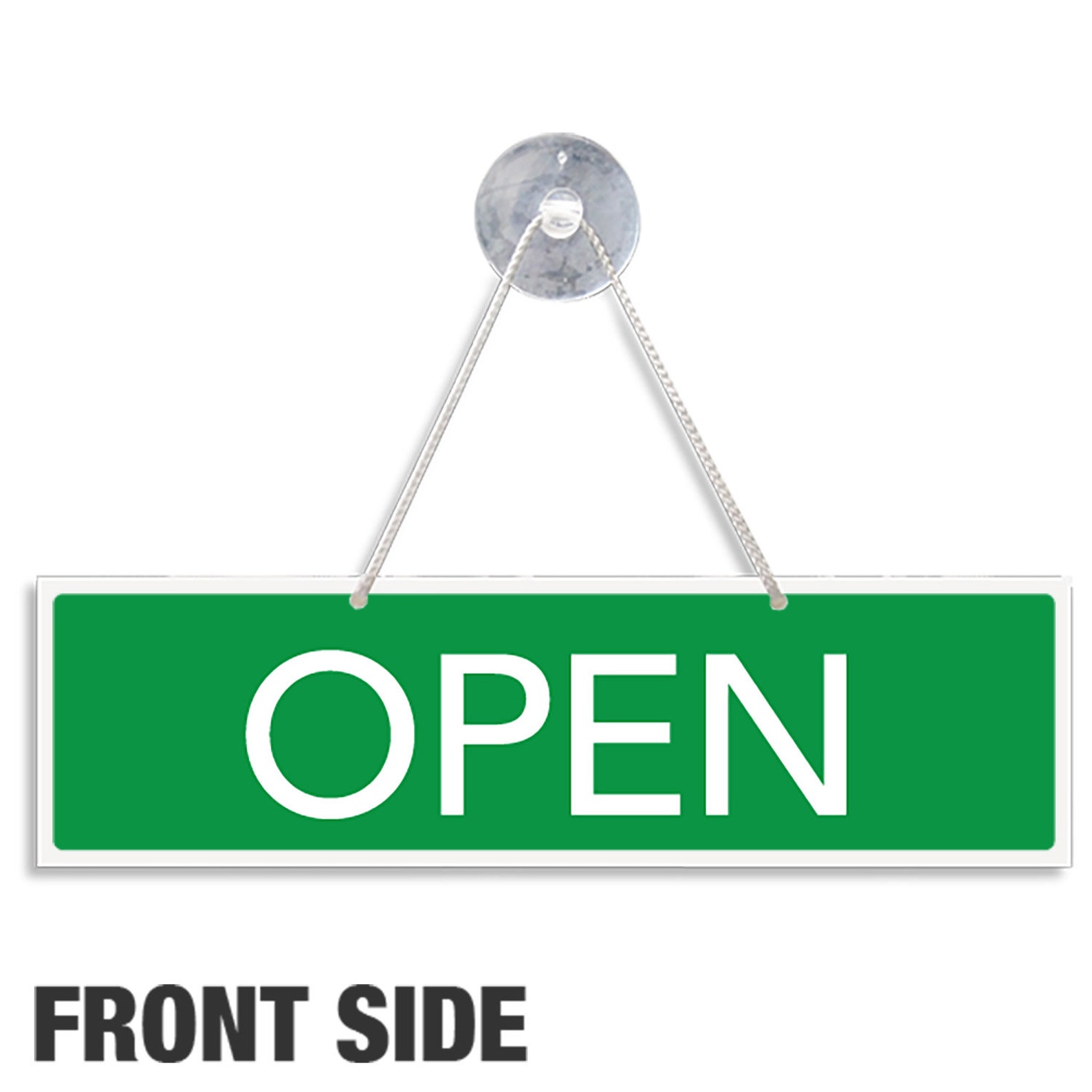 Open and Closed 3mm Rigid Hanging Sign 65mm X 240mm Shop - Etsy