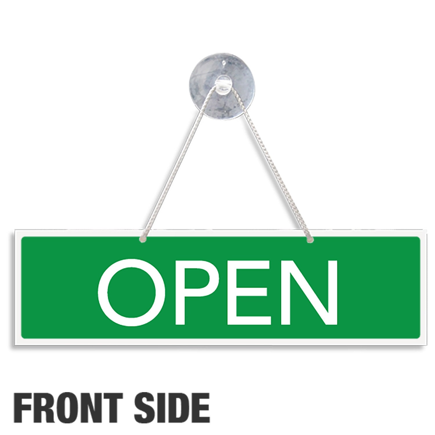 Open and Closed 3mm Rigid Hanging Sign 65mm X 240mm Shop - Etsy