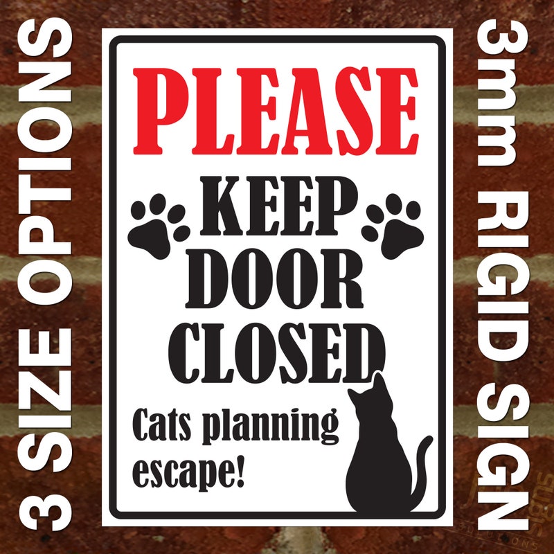 Do Not Close Notification Please Do Not Close the Door Sign - Etsy