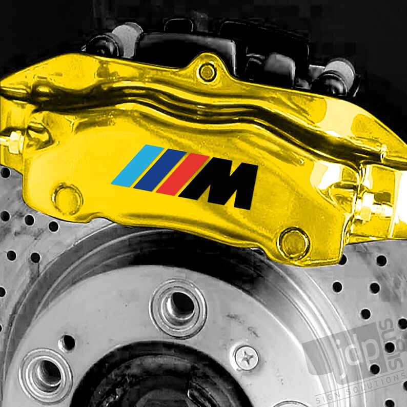 Large X6 BMW M Sport Badge Quality Brake Caliper Decals Etsy