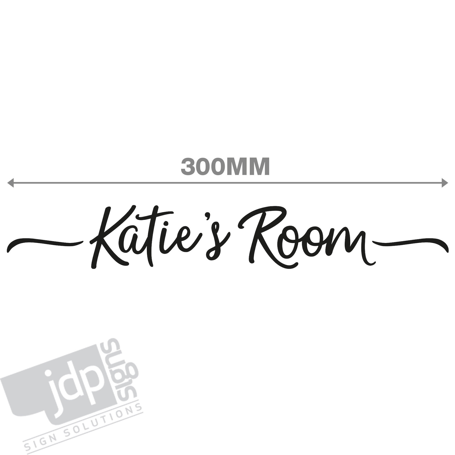 Custom Name Bedroom Vinyl Door Sticker Decal 22 Colours Etsy UK