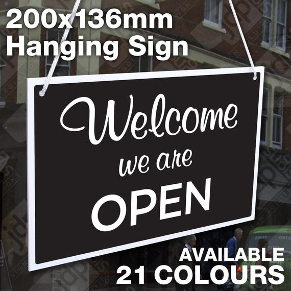 ショップサインWelcome／CLOSED