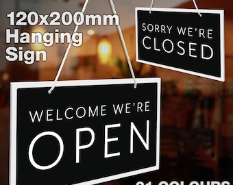 Sign - CUSTOM Sorry We're Closed - Etsy