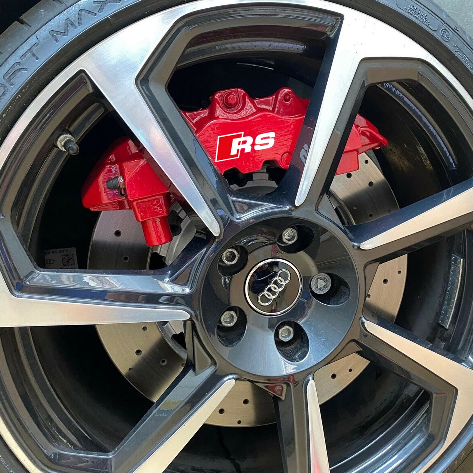 X6 Audi RS Quality Brake Caliper Decals Stickers 3 Sizes Etsy