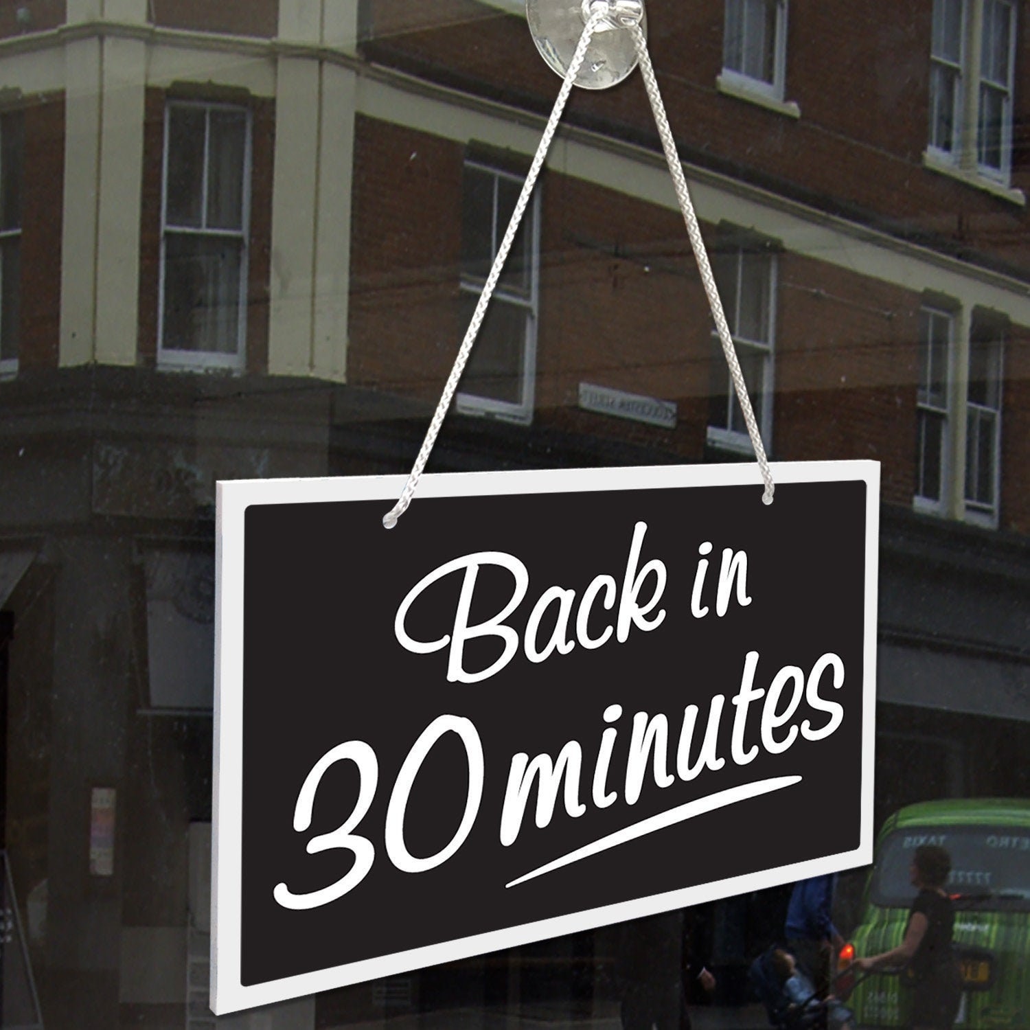 SHOP WINDOW DOOR SORRY FULLY BOOKED TODAY 3MM RIGID HANGING SIGN ANY COLOUR SHOP WINDOW DOOR SORRY FULLY BOOKED TODAY 3MM RIGID HANGING SIGN ANY COLOUR